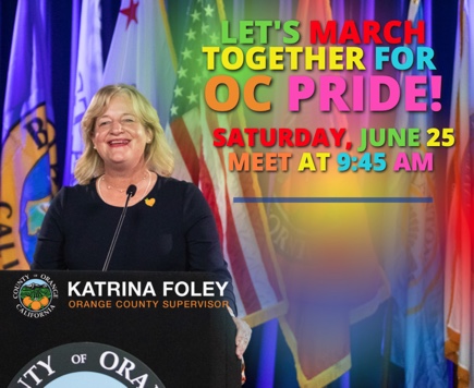 Supervisor Katrina Foley’s OC Pride